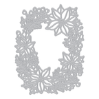 Hero Arts Fancy Cuts Dies Color Layering Poinsettia Window df140