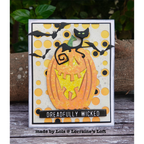 Tim Holtz Sizzix Layered Dots Thinlits Dies 666385 halloween cat