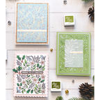 Hero Arts Clear Stamps Christmas Foliage cm720 stylish christmas