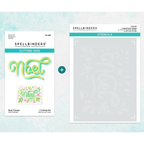 Spellbinders Layered Noel Foliage Stencil and Etched Die Set BD-0777 set image