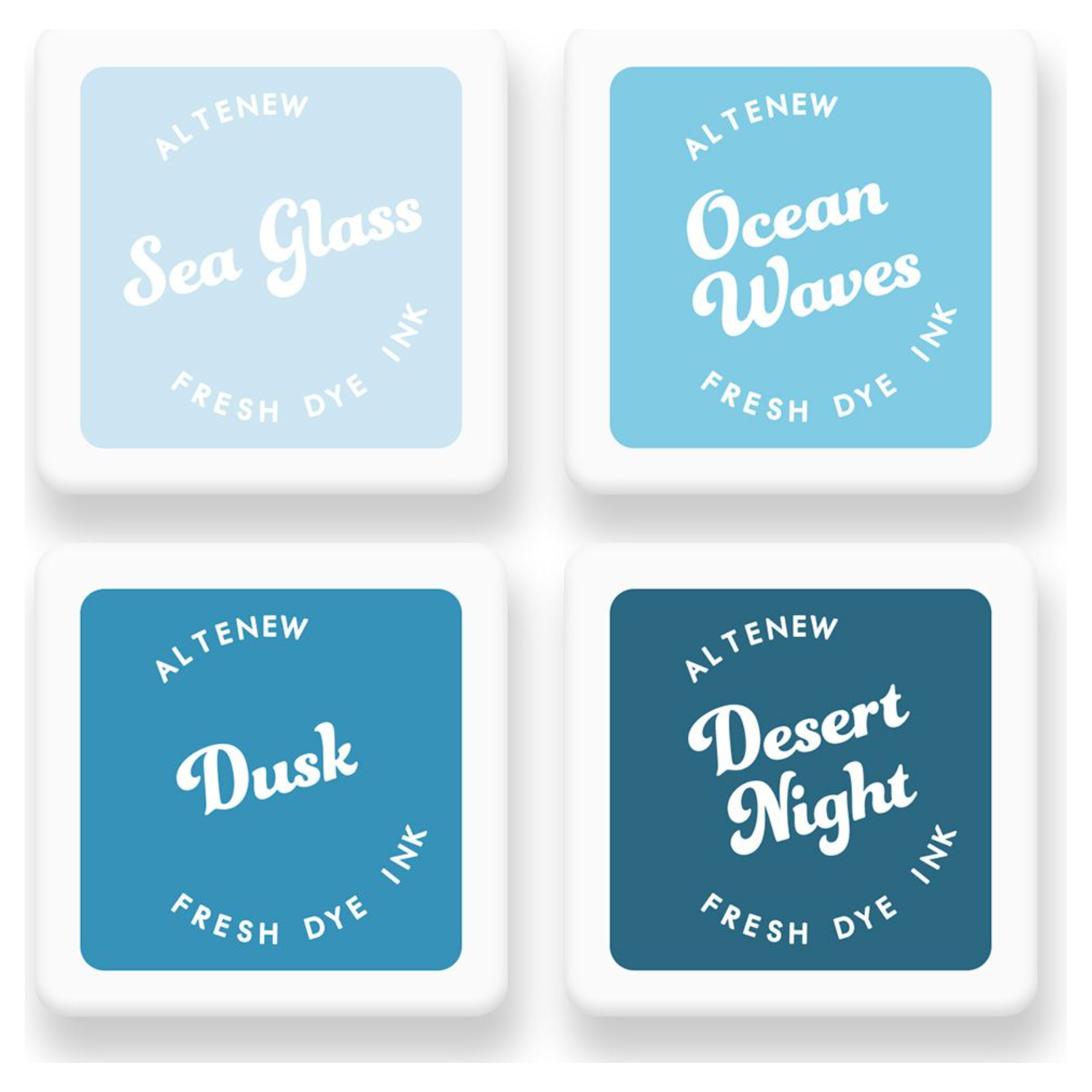 Altenew Cool Summer Night Fresh Dye Ink Mini Cube Set alt8256