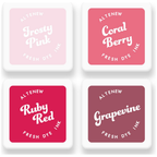 Altenew Red Cosmos Fresh Dye Ink Mini Cube Set alt8232