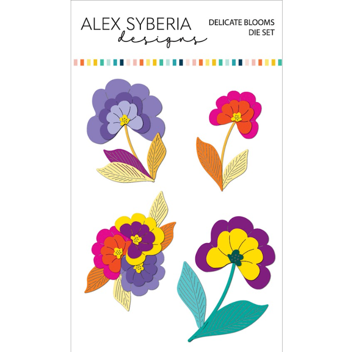 Alex Syberia Designs Delicate Blooms Die Set asd-d-111
