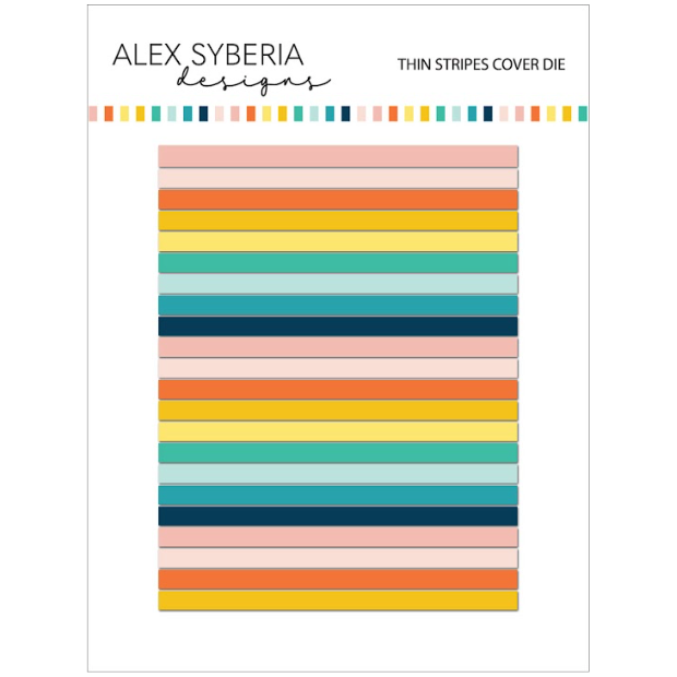 Alex Syberia Designs Thin Stripes Cover Die asd-d-115