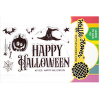 Waffle Fower Happy Halloween Clear Stamps 421525