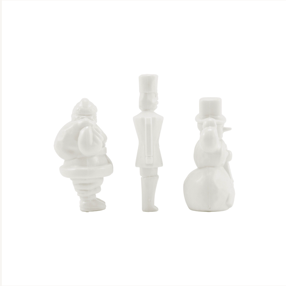 Tim Holtz Idea-ology 2023 Christmas Salvaged Figures Small th94359 Side