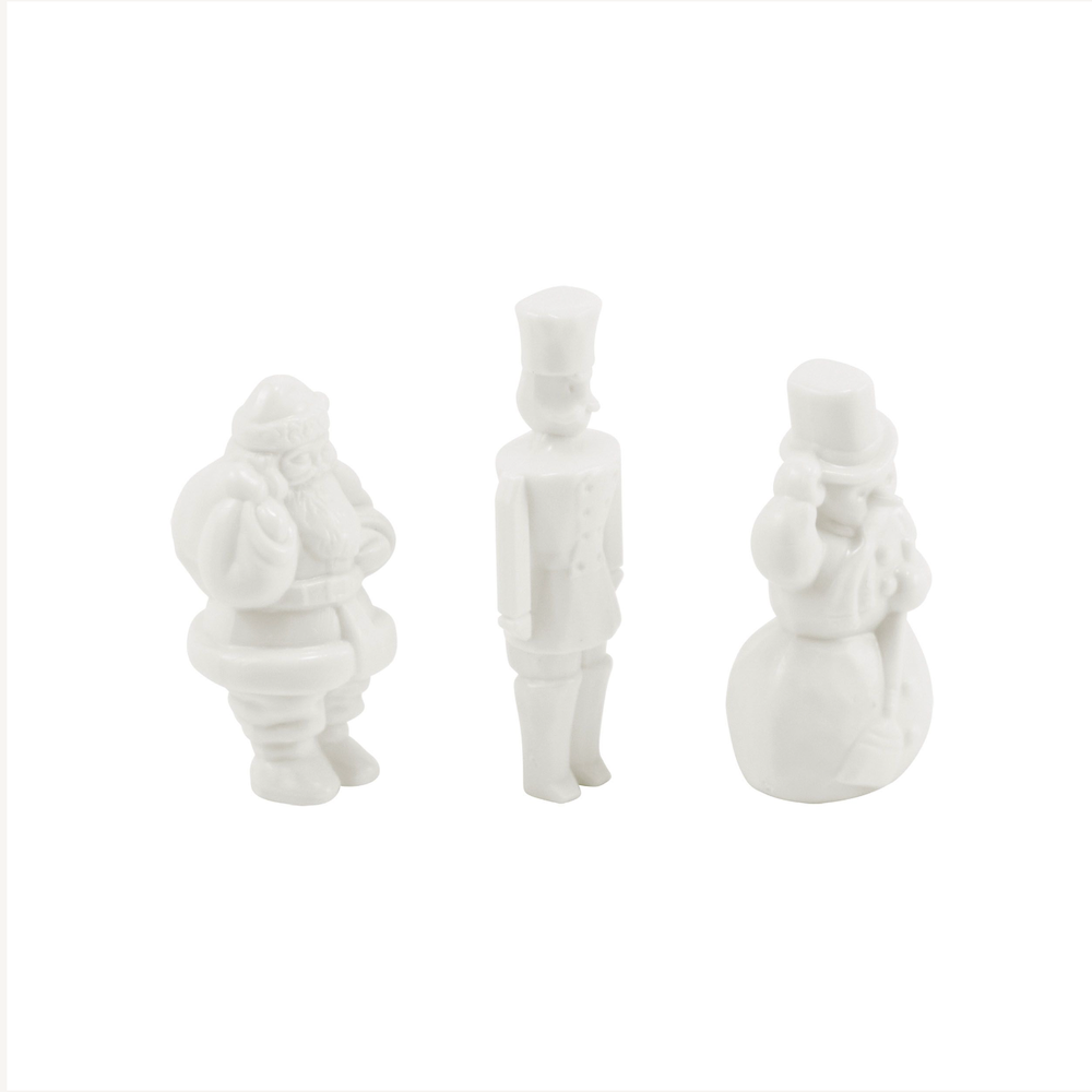Tim Holtz Idea-ology 2023 Christmas Salvaged Figures Small th94359 Angle
