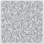Hero Arts Cling Stamp Ginkgo Leaves Pattern Bold Prints cg926