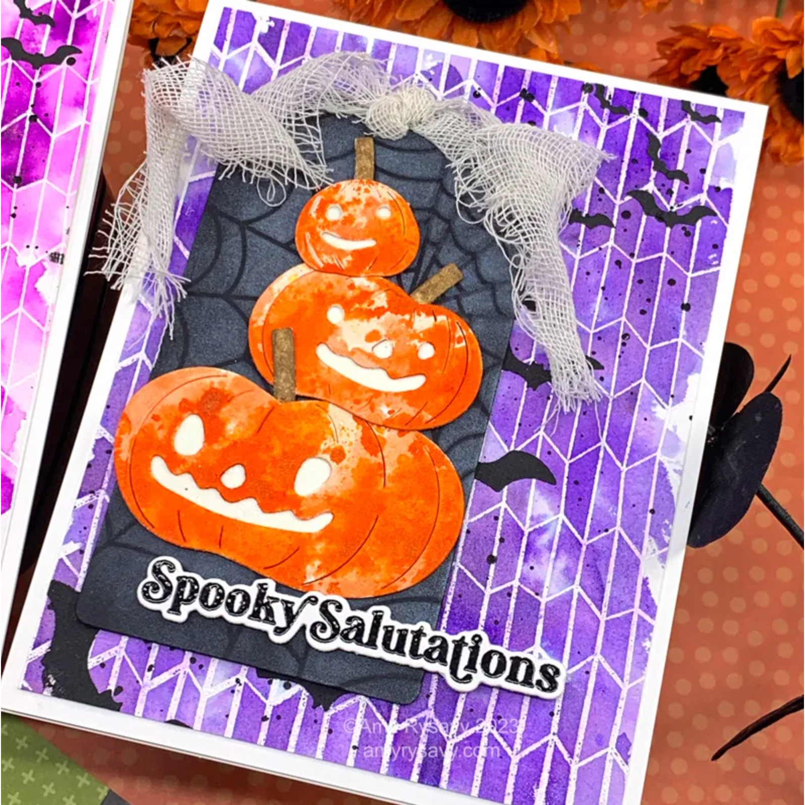 Tim Holtz Distress Jack-O-Lantern Mica Stain Ranger spooky | color-code:ALT01