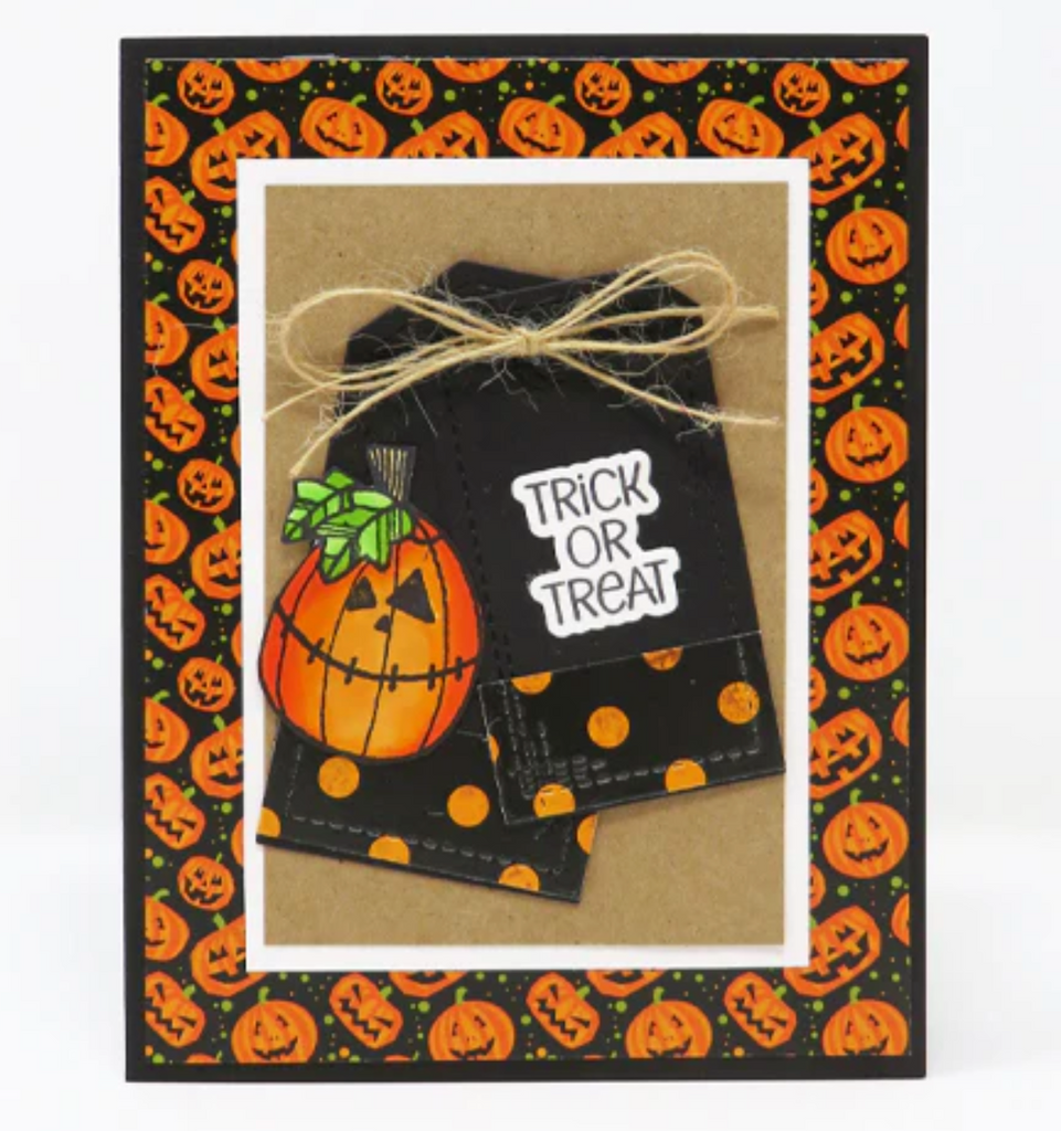 Impression Obsession Steel Coordinating Dies Witch Kitty die1285-x trick or treat