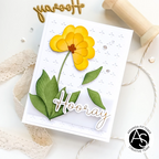 Alex Syberia Designs Congrats and Hooray Hot Foil Plate Set asd-hf-119 flower