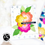 Alex Syberia Designs Celebrations Sentiments Hot Foil Plate asd-hf-117 birthday