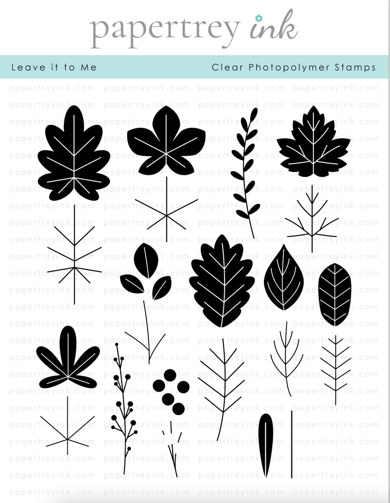 Papertrey Ink Leave it to Me Clear Stamps 1528