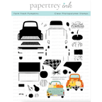 Papertrey Ink Farm Fresh Pumpkins Clear Stamps 1527
