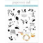 Papertrey Ink Fresh Florals Clear Stamps 1526