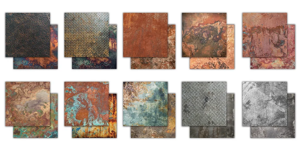 Craft Consortium Metal Textures 8 x 8 inch Paper Pad ccepad005e full image