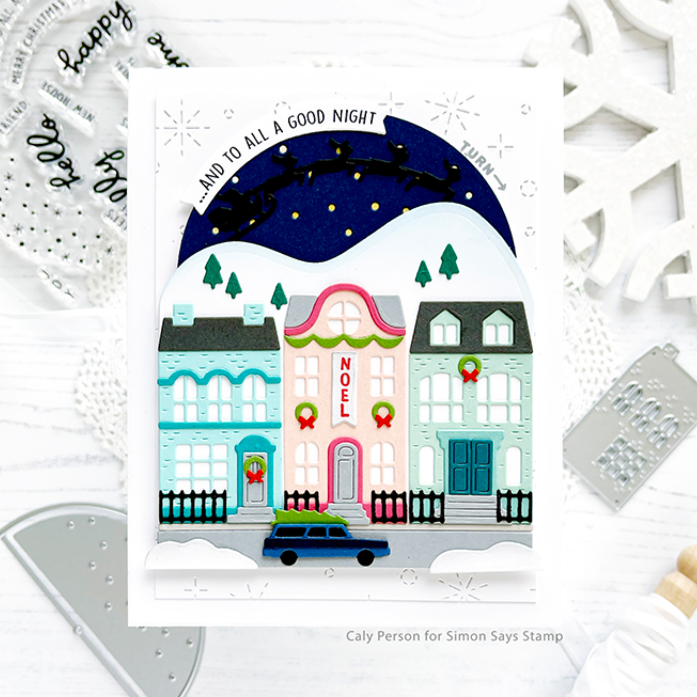 Concord & 9th Over the Rooftops Die Set 11892 Noel | color-code:ALT02