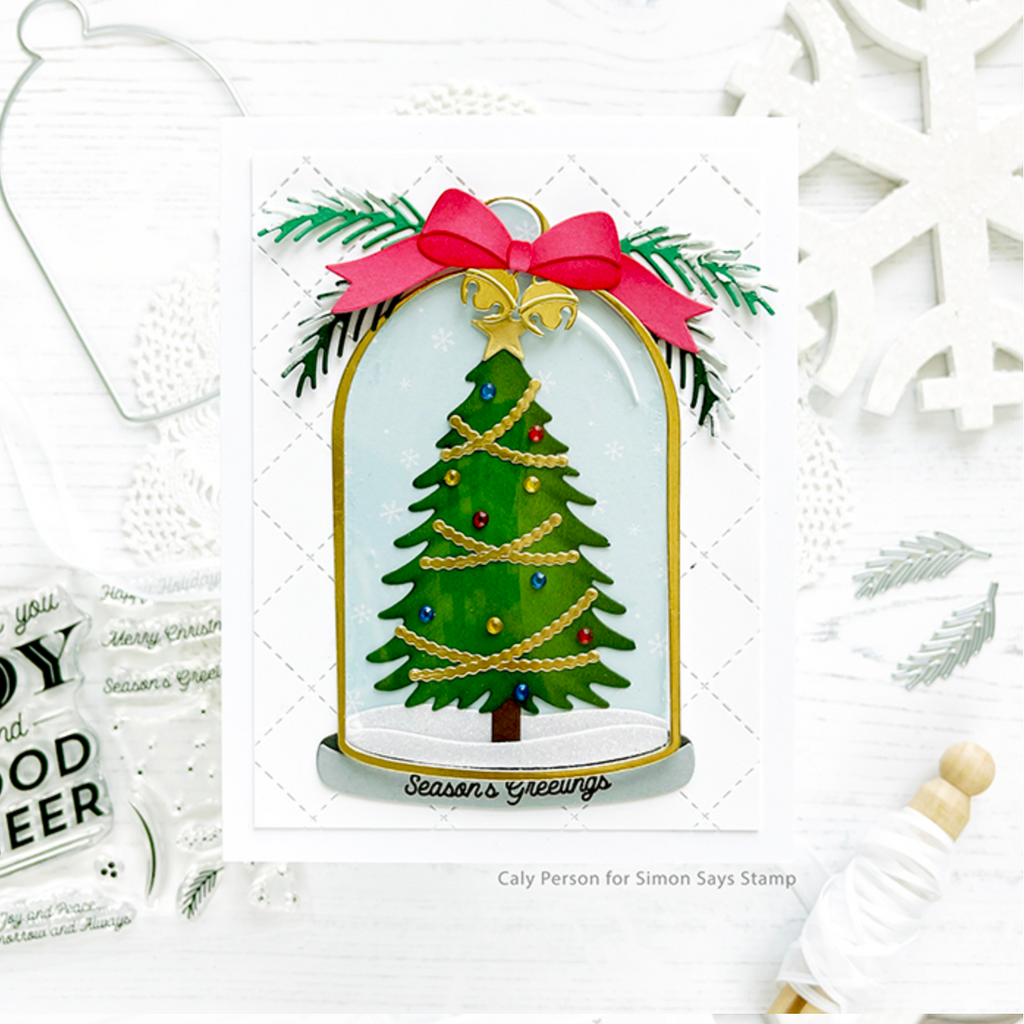 Concord & 9th QUILTED CARD FRONT Die 11235 Tree | color-code:ALT04