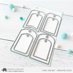 Mama Elephant Fave Tag Set Creative Cuts Steel Dies