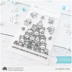 Mama Elephant Oh Merry Tree Clear Stamps*