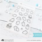 Mama Elephant Little Capybara Agenda Clear Stamps