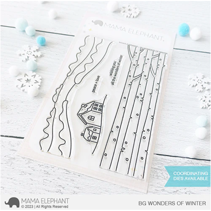 Mama Elephant Clear Stamps BG Wonders Of Winter