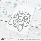 Mama Elephant A Capybara Christmas Creative Cuts Steel Die