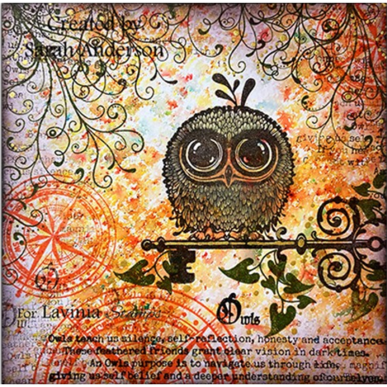 Lavinia Stamps Vine Clear Stamps lav804 key