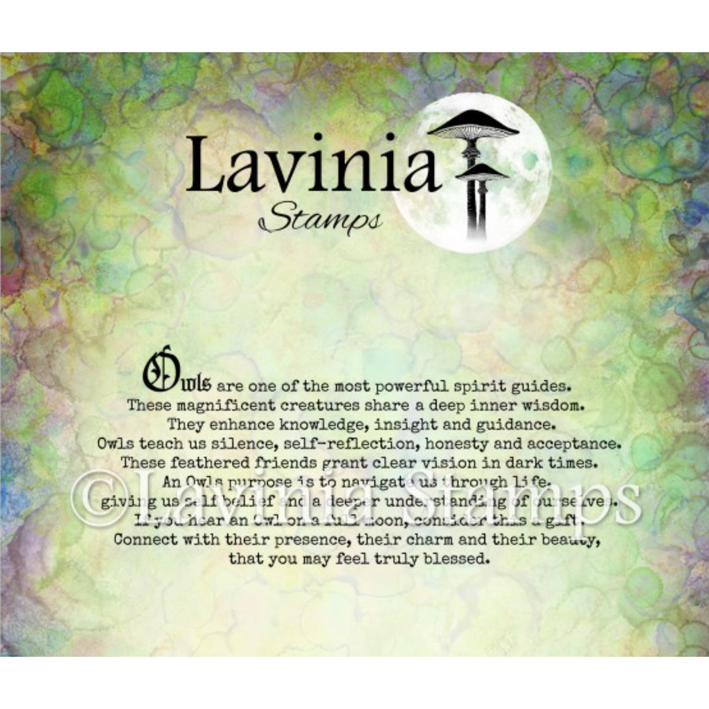 Lavinia Stamps Wise Owl Clear Stamps lav817