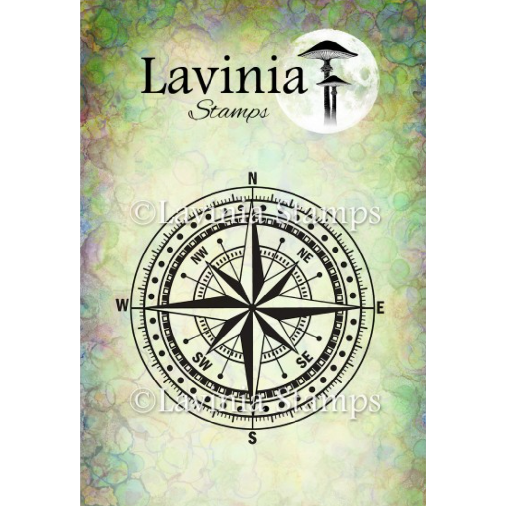 Lavinia Stamps Compass Large Clear Stamp lav809