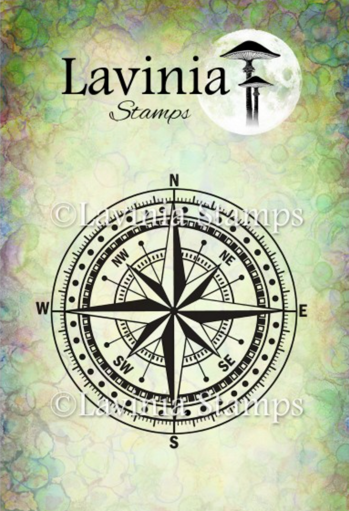 Lavinia Stamps Compass Large Clear Stamp lav809