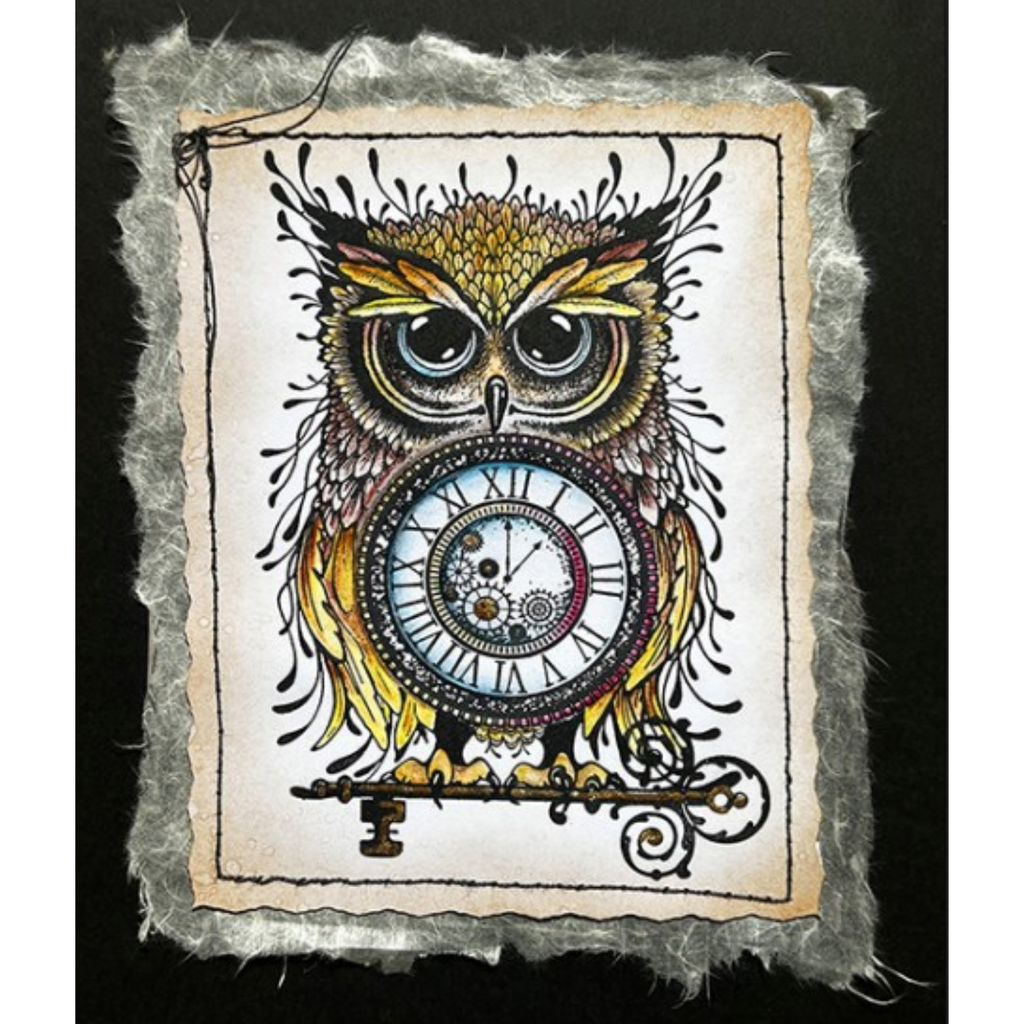 Lavinia Stamps Compass Large Clear Stamp lav809 clock