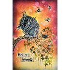 Lavinia Stamps Ginger Clear Stamp lav799 hello friends