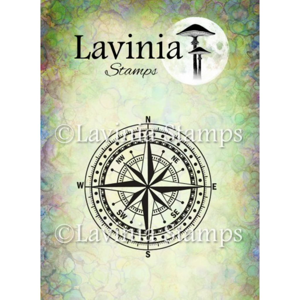 Lavinia Stamps Compass Small Clear Stamp lav808
