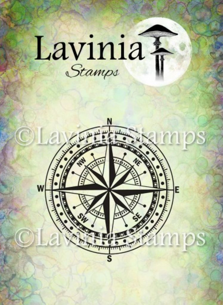 Lavinia Stamps Compass Small Clear Stamp lav808