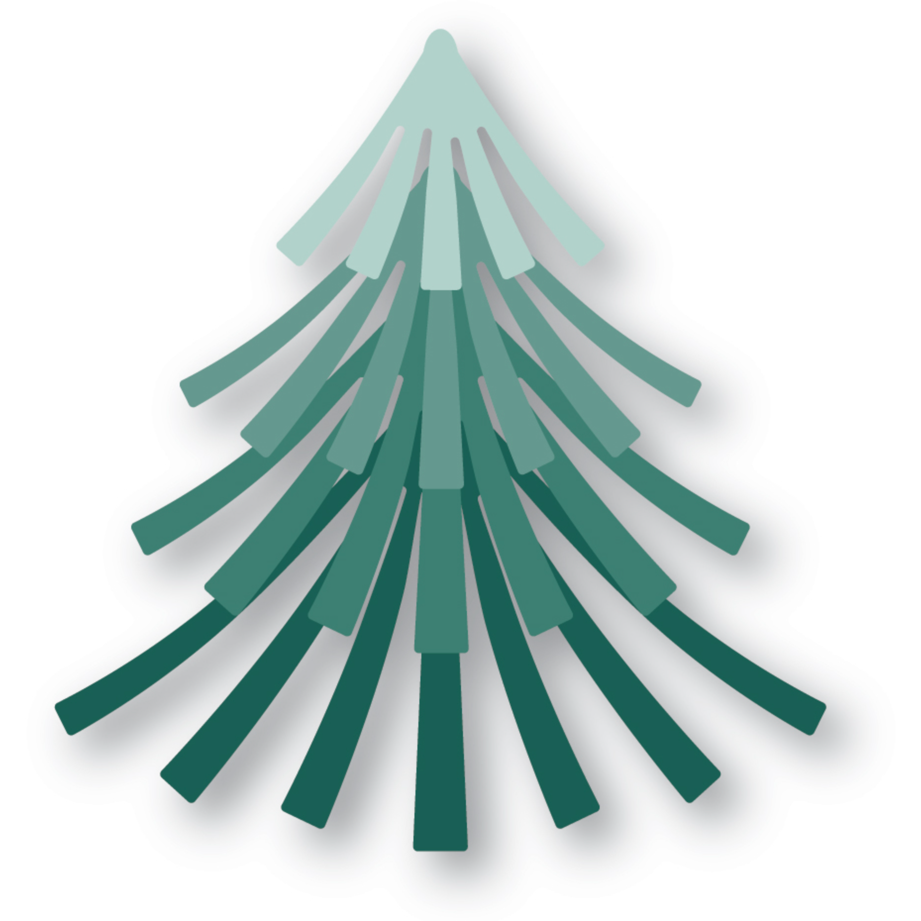 Poppy Stamps Wide Pine Needle Shoots Dies 2579