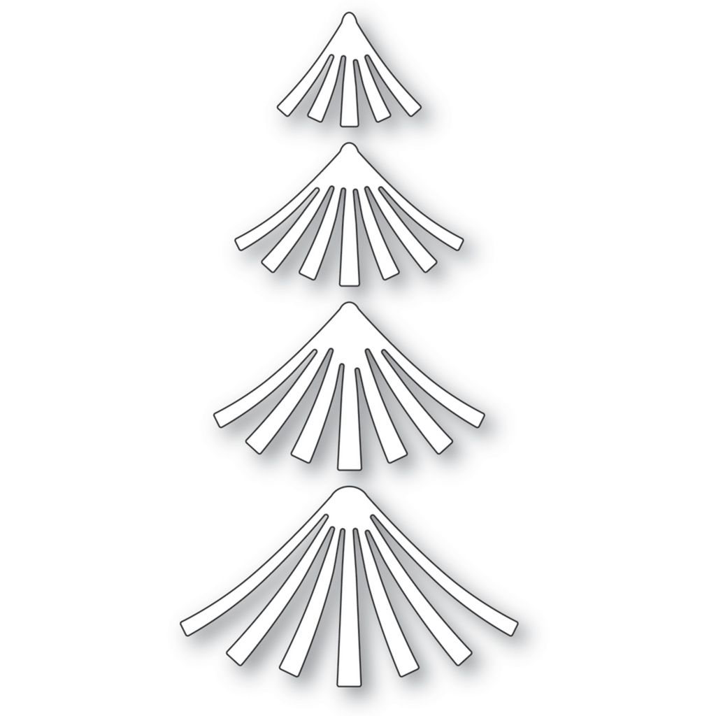 Poppy Stamps Wide Pine Needle Shoots Dies 2579 product image