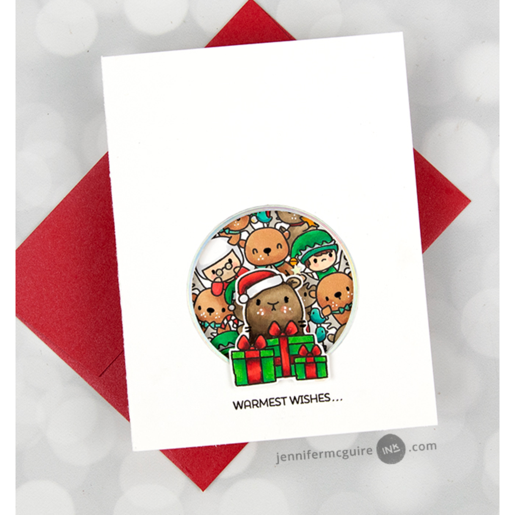 Mama Elephant Clear Stamps Oh Merry Tree warmest wishes | color-code:ALT01
