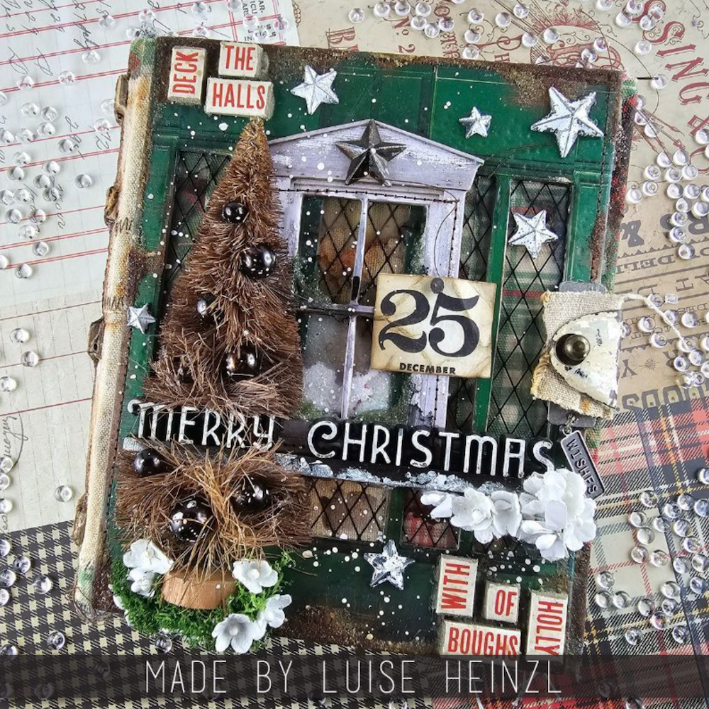 Tim Holtz Idea-ology 2023 Christmas Festive Marquee th94357 Luise