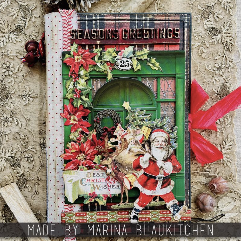 Tim Holtz Idea-ology 2023 Christmas Layers and Paper Dolls th94348 Marina