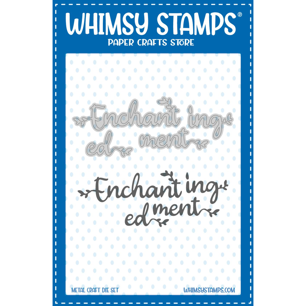 Whimsy Stamps Enchanted Word Dies wsd227