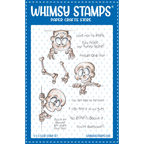 Whimsy Stamps No Bones About It Clear Stamps dp1122