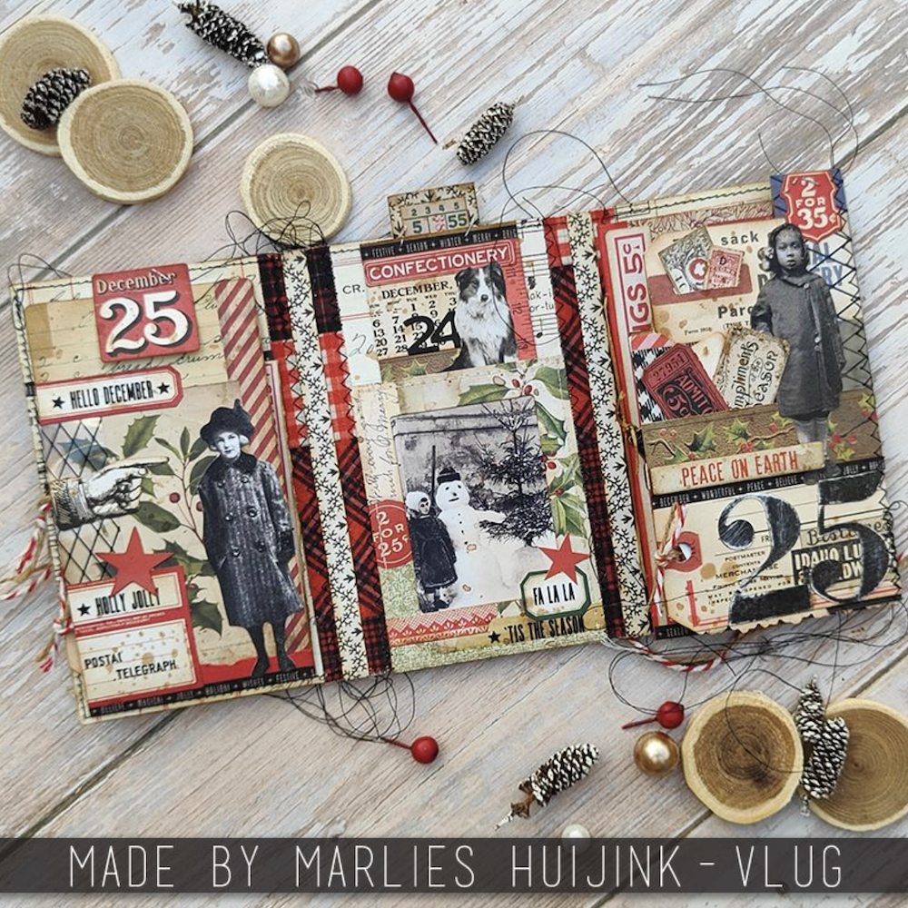 Tim Holtz Idea-ology 2023 Christmas Baseboards and Transparencies th94349 Marlies