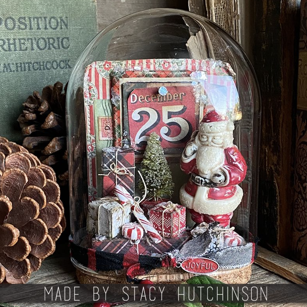 Tim Holtz Idea-ology 2023 Christmas Word Plaques and Tags th94352 Stacy