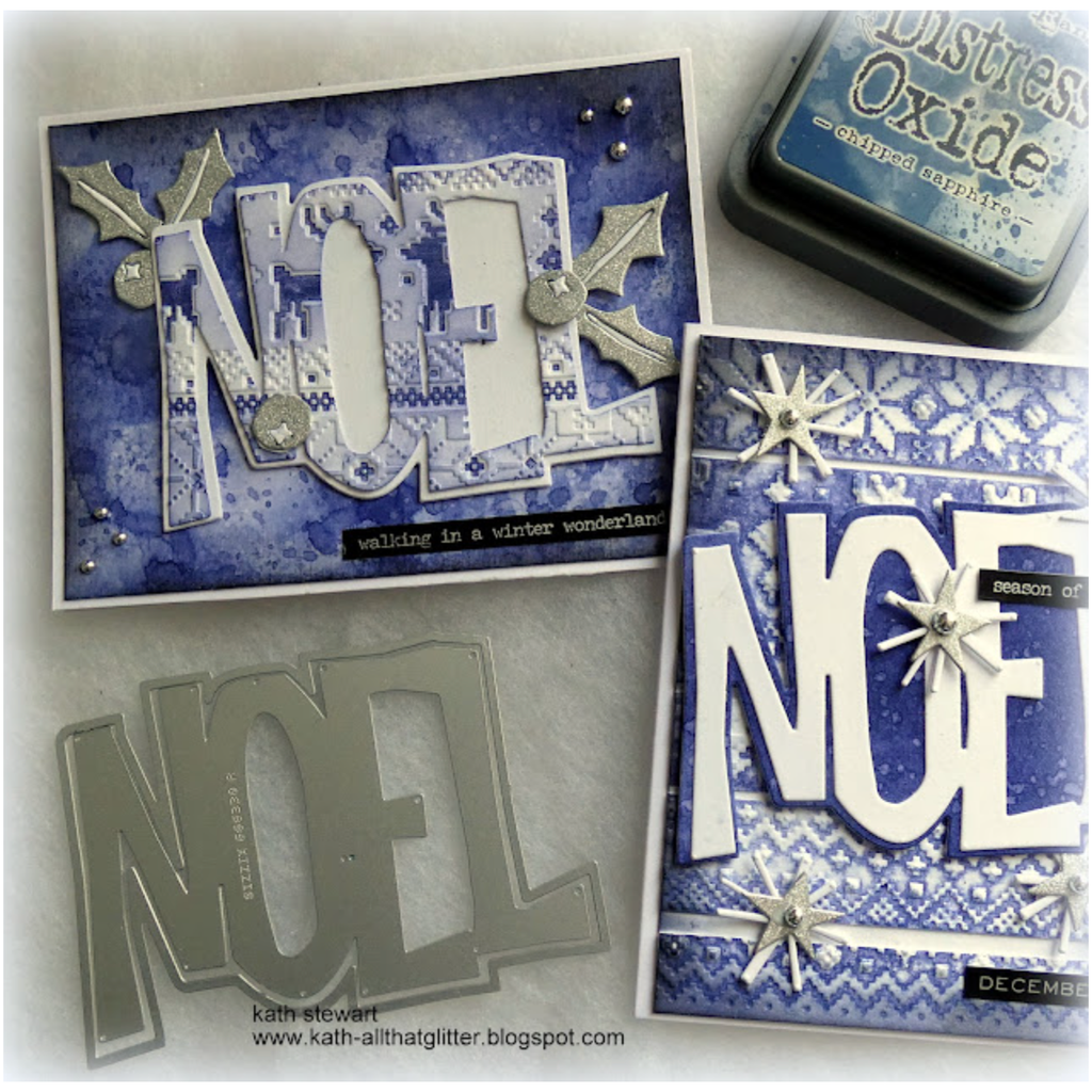 Tim Holtz Sizzix Big Tidings Thinlits Dies 666330 Noel | color-code:ALT03
