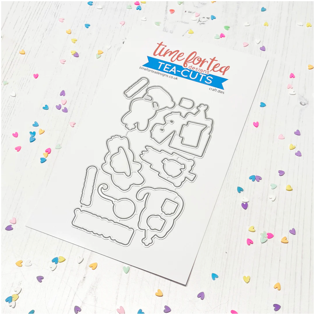 Time for Tea Designs Let's Party Coordinating Dies
