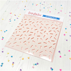 Time for Tea Designs Confetti Stencil