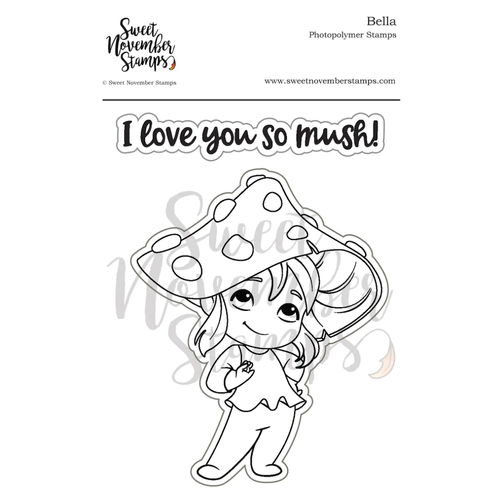 Sweet November Stamps Bella Clear Stamp Set sns-ch-be-23