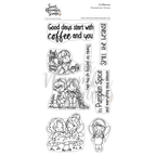 Sweet November Stamps Coffwees Clear Stamp Set sns-fa-cw-23