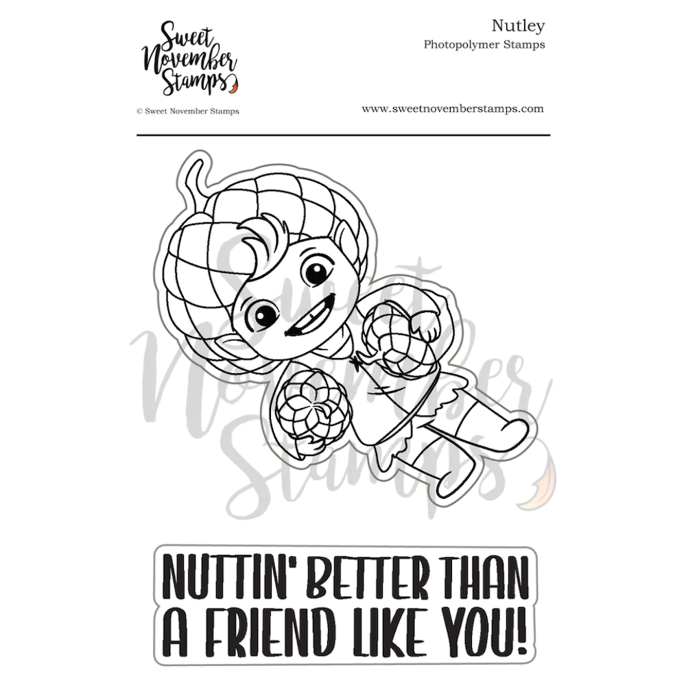 Sweet November Stamps Nutley Clear Stamp Set sns-ch-nu-23